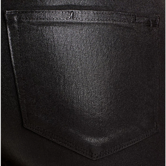 PAIGE  Huxton ankle black luxe coating NWT women's size 32 - Picture 3 of 10